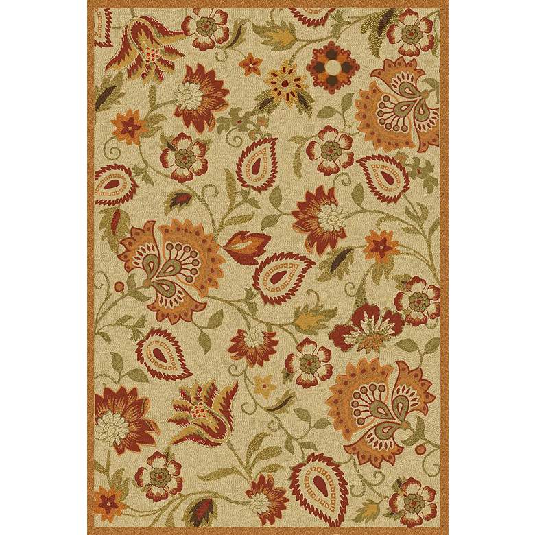 Image 1 Safavieh Blossom BLM862A Collection 5&#39;x8&#39; Area Rug