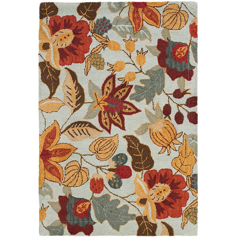 Image 2 Safavieh Blossom BLM863A Collection 5'x8' Artisan Rug more views