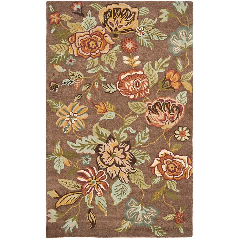 Image 1 Safavieh Blossom BLM920A Collection 5'x8' Area Rug