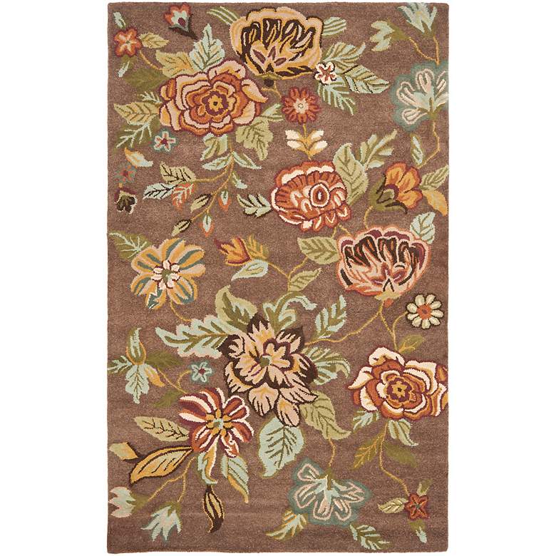 Image 2 Safavieh Blossom BLM920A Collection 5'x8' Area Rug more views