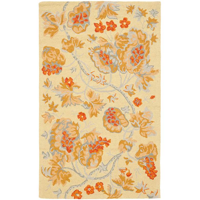 Image 1 Safavieh Blossom BLM922A Collection 5'x8' Area Rug