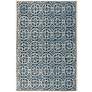 Safavieh Cambridge CAM123G 5&#39;x8&#39; Navy Blue/Ivory Wool Rug in scene