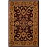 Thumbnail1 of Safavieh Classic CL244A 4'x6' Burgundy Gold Wool Area Rug