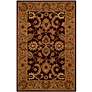 Thumbnail1 of Safavieh Classic CL244A 5'x8' Burgundy Gold Wool Area Rug