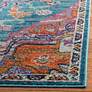 Thumbnail3 of Safavieh CRS501T 4'x6' Teal and Rose Area Rug more views