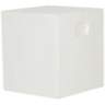 Safavieh Cube Ivory Concrete Indoor-Outdoor Accent Table