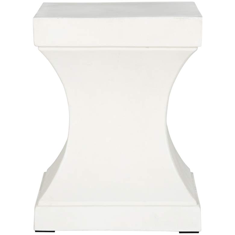 Image 3 Safavieh Curby Ivory Concrete Indoor-Outdoor Accent Table more views