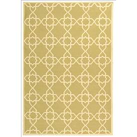 Image1 of Safavieh Dhurrie DHU548A 4'x6' Olive/Ivory Wool Rug