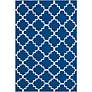 Safavieh Dhurrie DHU566A 5&#39;x8&#39; Dark Blue Wool Rug