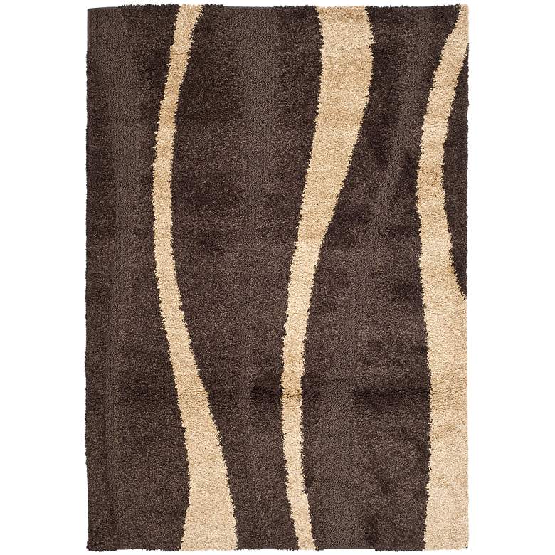 Image 1 Safavieh Florida Shag SG451-2813 5'3"x7'6" Area Rug