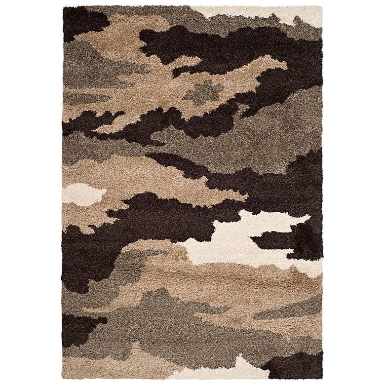 Image 1 Safavieh Florida Shag SG453-1391 5&#39;3 inchx7&#39;6 inch Area Rug