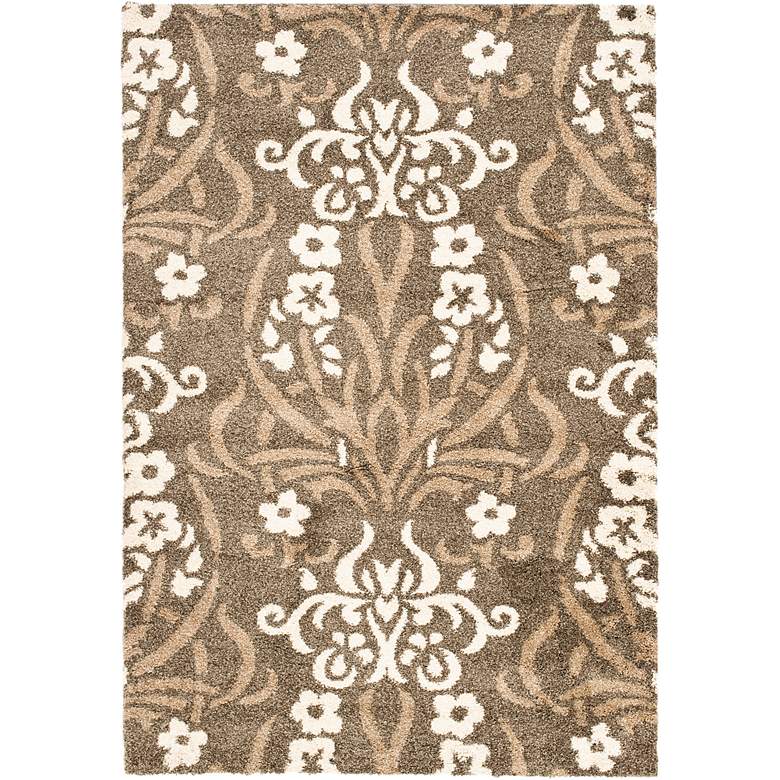 Image 1 Safavieh Florida Shag SG457-7913 5&#39;3 inchx7&#39;6 inch Area Rug