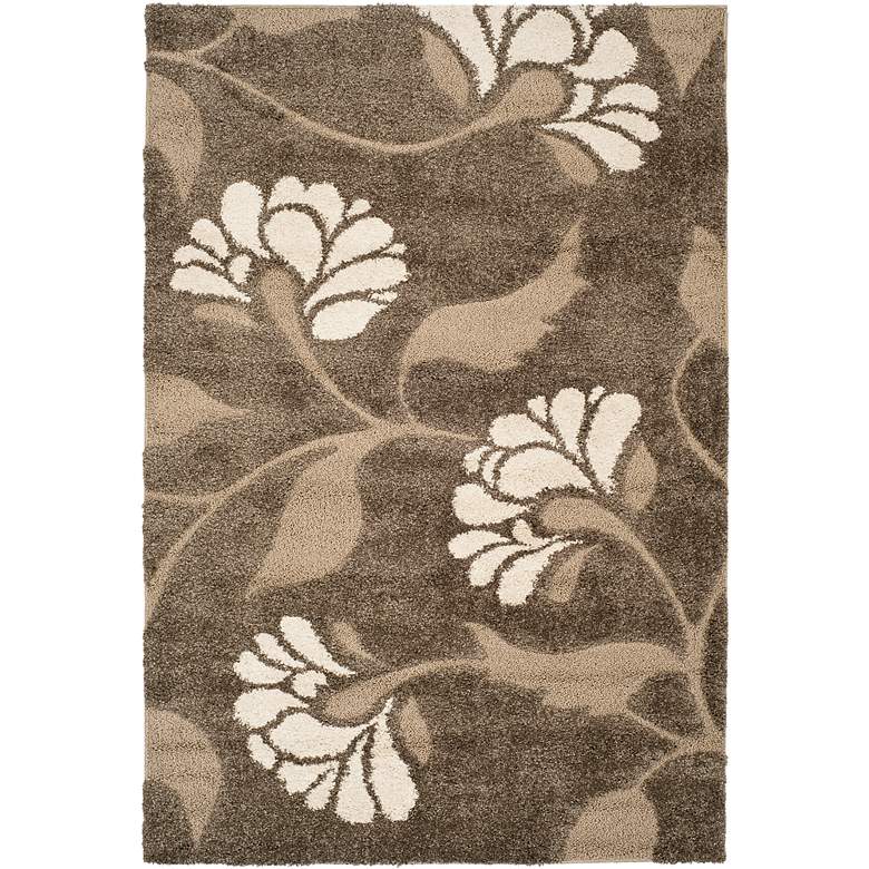 Image 1 Safavieh Florida Shag SG459-7913 5&#39;3 inchx7&#39;6 inch Area Rug