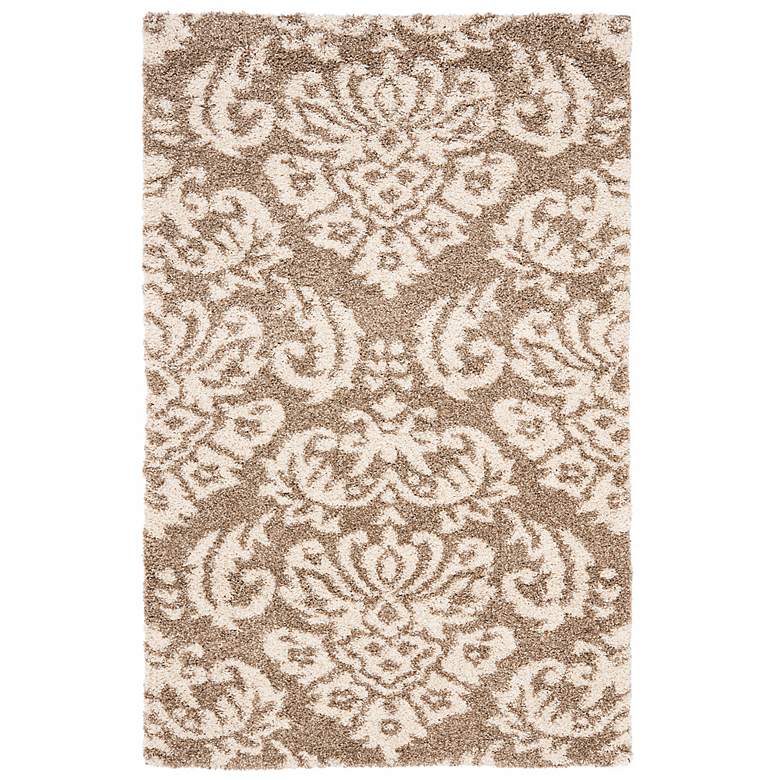 Image 1 Safavieh Florida Shag SG460-1311 5&#39;3 inchx7&#39;6 inch Area Rug