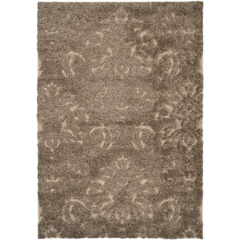 Image 1 Safavieh Florida Shag SG460-7913 5&#39;3 inchx7&#39;6 inch Area Rug