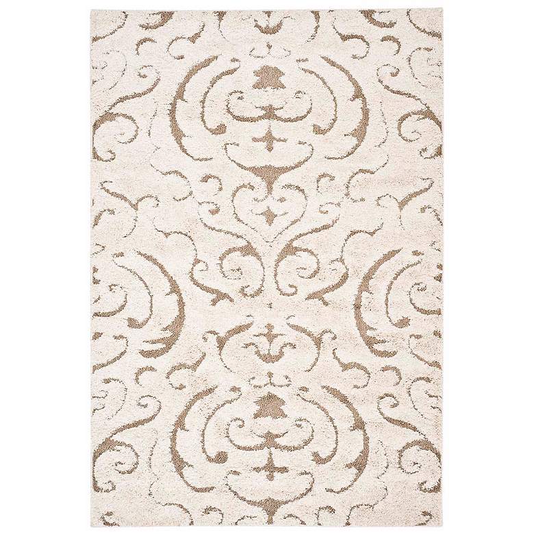 Image 1 Safavieh Florida Shag SG462-1113 5&#39;3 inchx7&#39;6 inch Area Rug