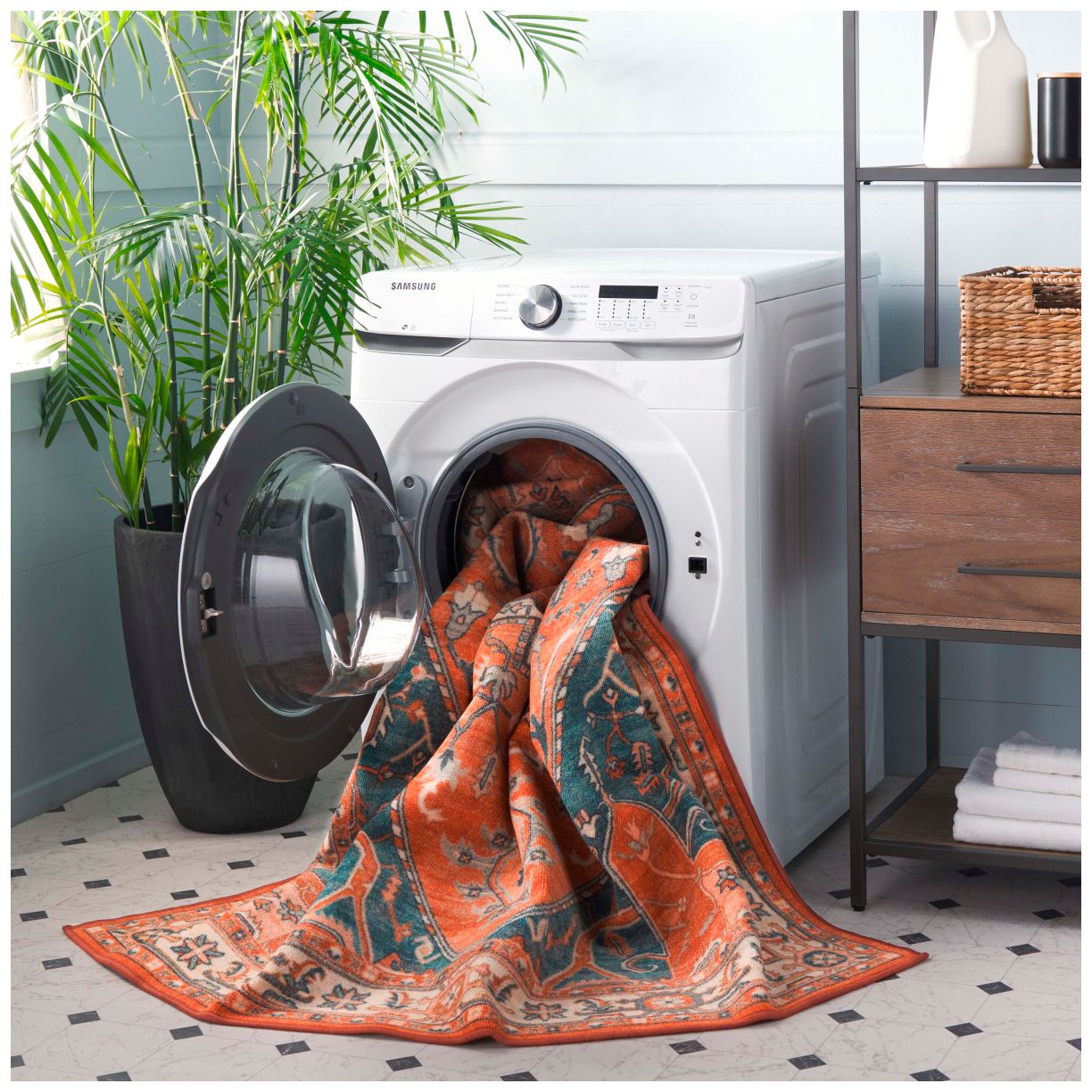 Image 5 Safavieh Journey Collection JNY101 Power Loomed Machine Washable Rug more views