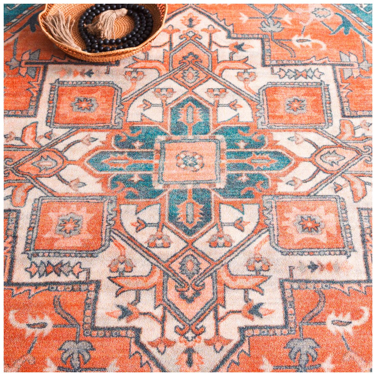 Image 7 Safavieh Journey Collection JNY101 Power Loomed Machine Washable Rug more views