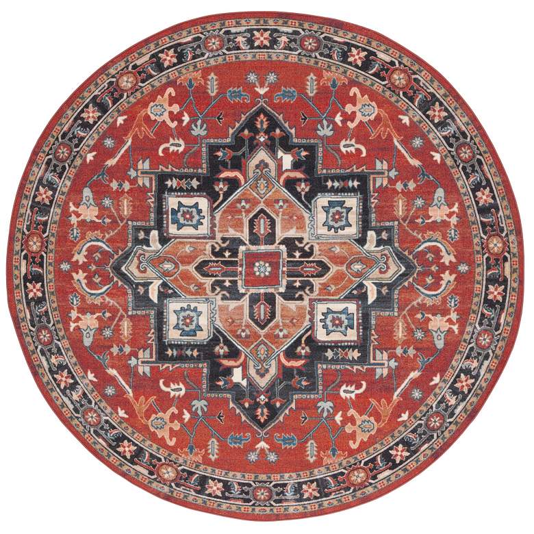 Image 1 Safavieh Journey Collection JNY102 Power Loomed Machine Washable Rug