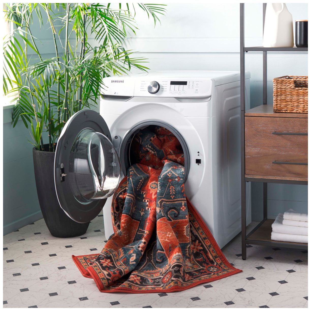 Image 5 Safavieh Journey Collection JNY102 Power Loomed Machine Washable Rug more views