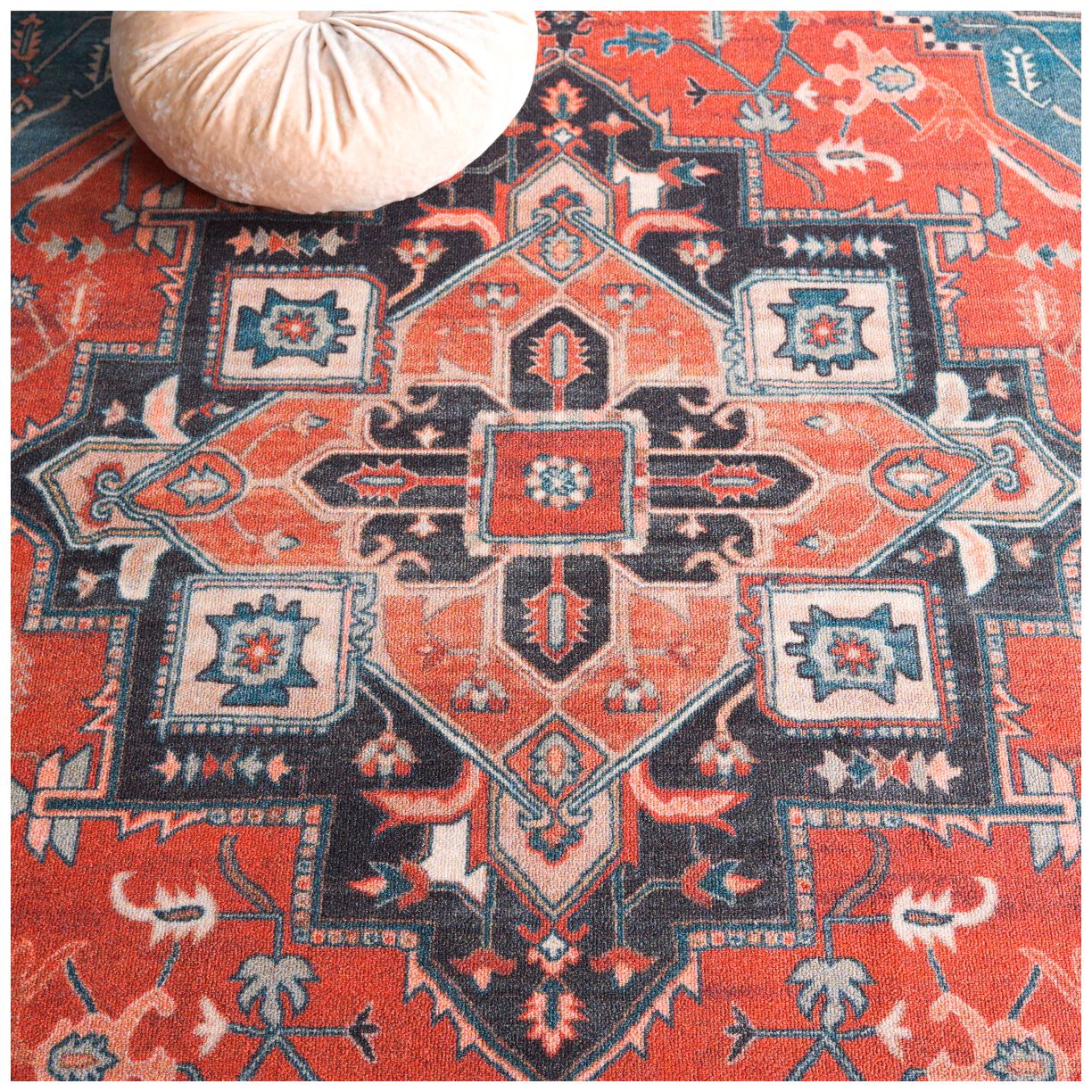Image 7 Safavieh Journey Collection JNY102 Power Loomed Machine Washable Rug more views