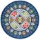 Safavieh Journey Collection JNY167 Power Loomed Machine Washable Rug