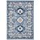 Safavieh Kazak 100 Blue and Creme Oriental Area Rug