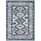 Safavieh Kazak 100 Blue and Gray Oriental Area Rug