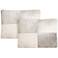 Safavieh Levar 14"x20" Gray Decorative Pillow Set of 2