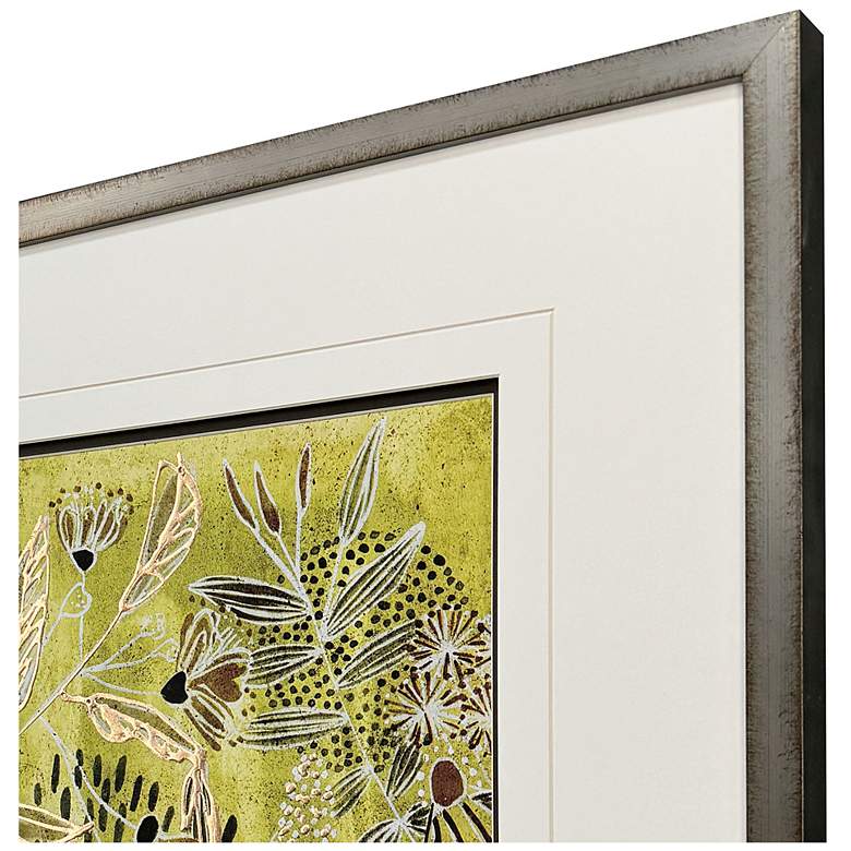 Image 3 Saffron Wallflowers 24"W x 24"H Framed Art Set of 2 more views