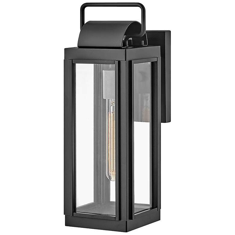 Image 2 Sag Harbor 16 1/4" High Black Outdoor Wall Light more views