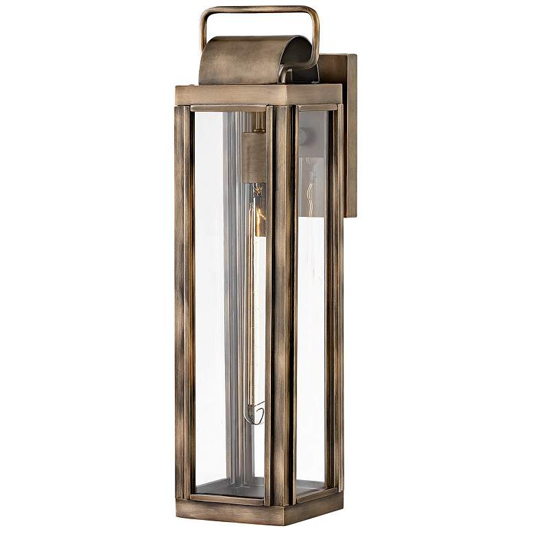 Image 2 Sag Harbor 21 1/4"H Burnished Bronze 5W Outdoor Wall Light