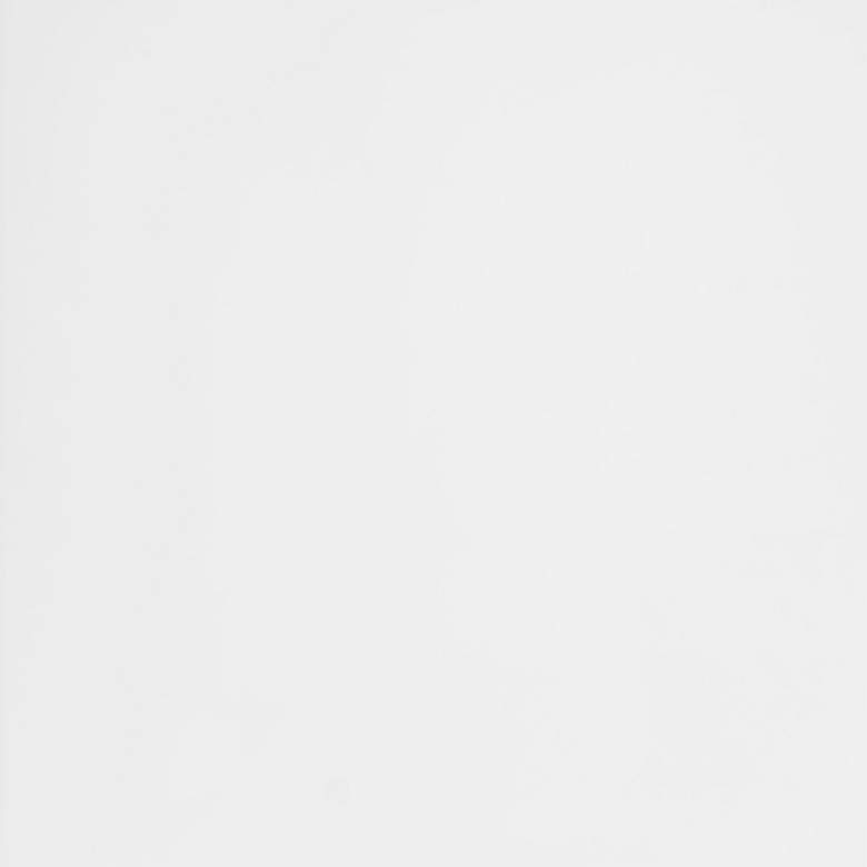 Image 4 Saga 63" Wide Matte White Veneer Wood 3-Drawer Sideboard more views