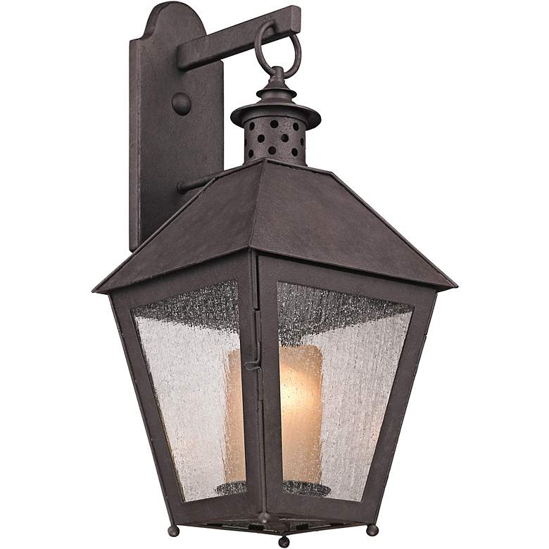 Image 1 Sagamore 22 3/4 inch High Centennial Rust Outdoor Wall Light