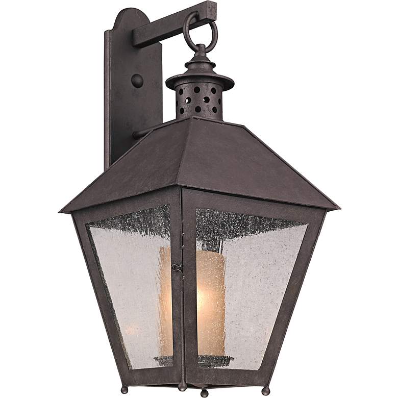 Image 1 Sagamore 26 1/2 inch High Centennial Rust Outdoor Wall Light