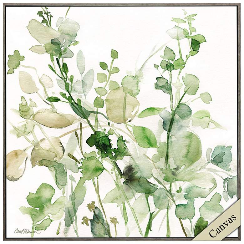 Image 2 Sage Garden II 30" Square Stretched Framed Canvas Wall Art