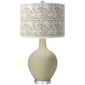 Image1 of Sage Gardenia Ovo Table Lamp
