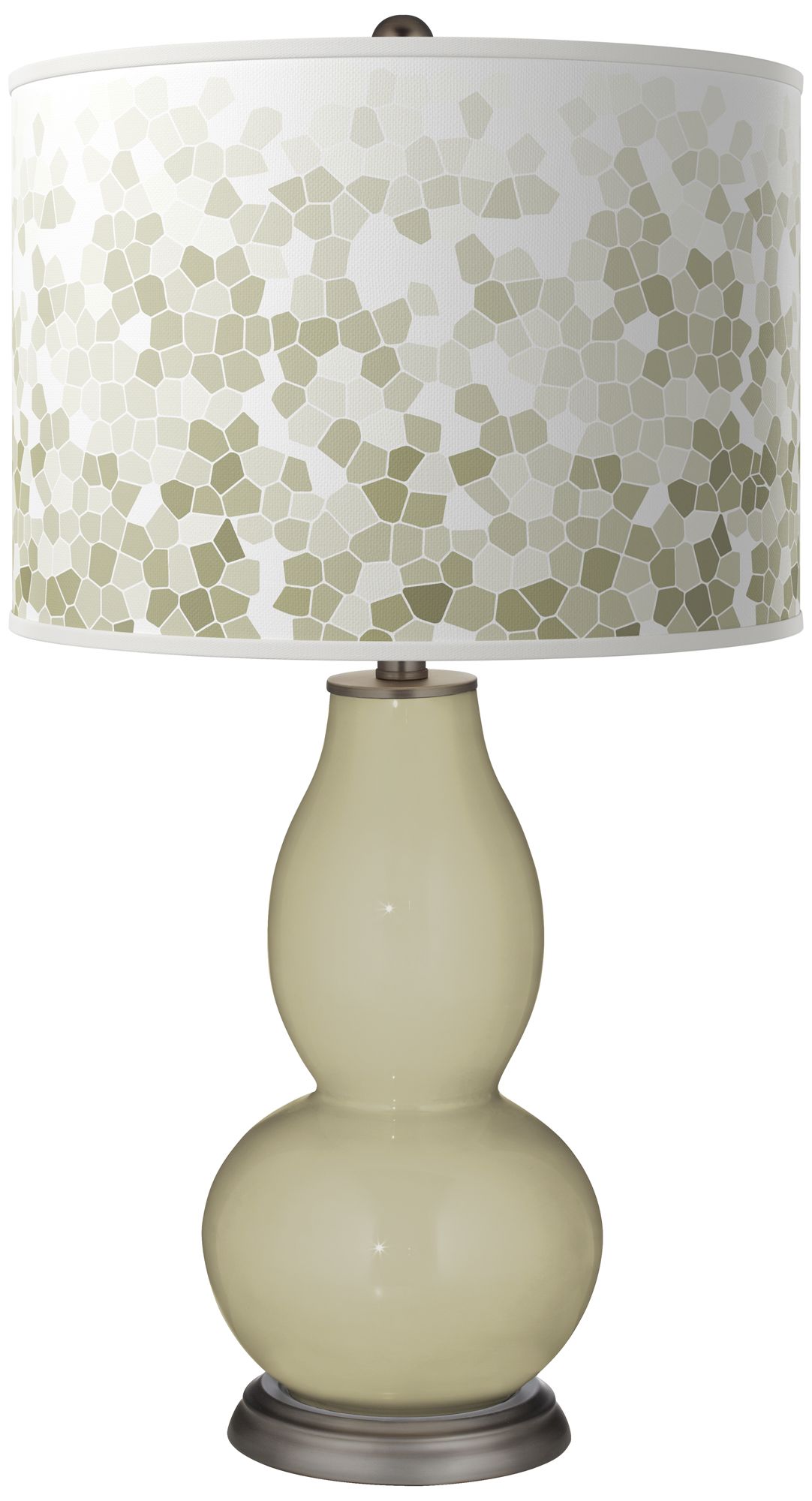 Image Sage Mosaic Double Gourd Table Lamp