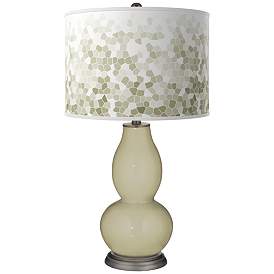 Image1 of Sage Mosaic Double Gourd Table Lamp