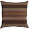 Sahara Coffee 20" Square Throw Pillow