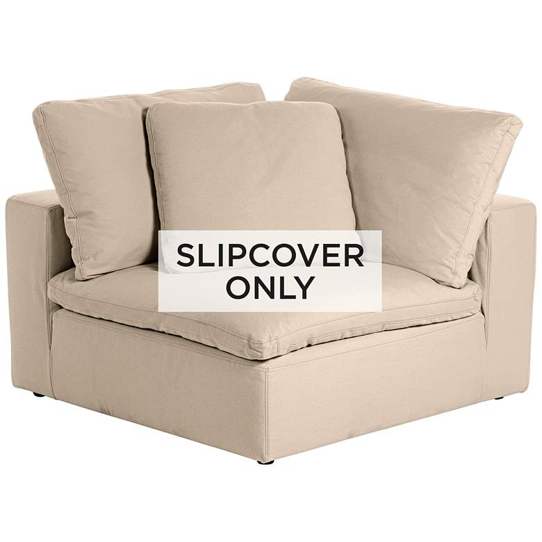 Image 1 Sahara Sand Slipcover for Skye Peyton Corner Sectional Chairs