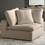 4_Sahara Sand Slipcover for Skye Peyton Corner Sectional Chairs more views