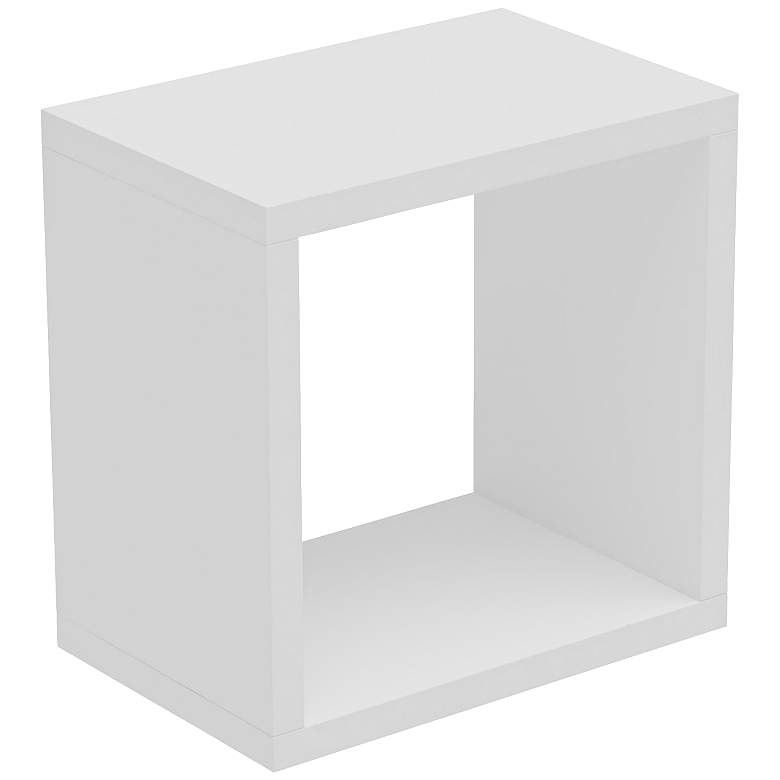 Image 1 Sahara White Square Floating Decorative Shelf