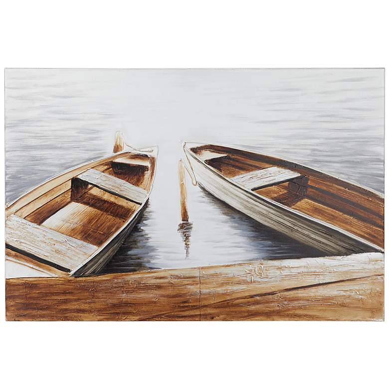 Image 1 Sail Boat 47 inch Wide Rectangular Canvas Wall Art