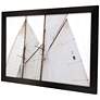 Sailing Focus - Run 53" Wide Giclee Framed Wall Art