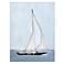 Sailing I 32"W x 42"H Framed Art