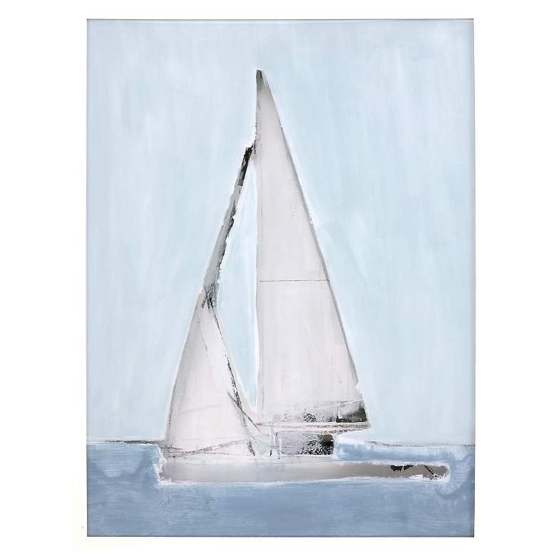 Image 1 Sailing II 32"W x 42"H Framed Art