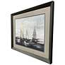 2_Sailing on the Bay I 44"W x 36"H Framed Art more views