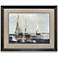 Sailing on the Bay II 44"W x 36"H Framed Art
