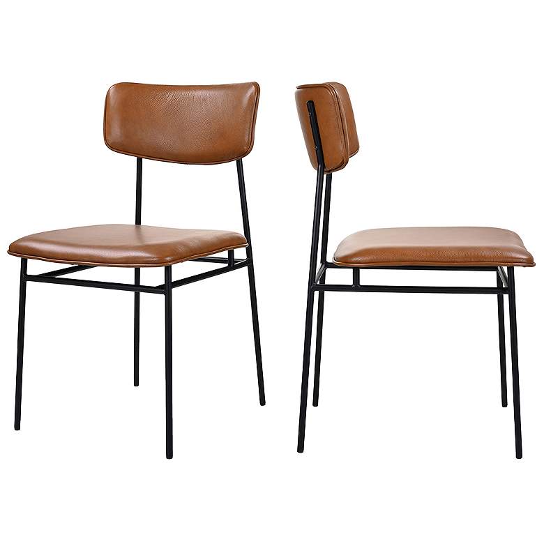 Image 1 Sailor Dining Chair Brown - Set Of Two